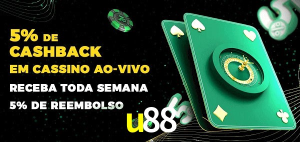 Promoções do cassino ao Vivo u88